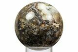 Polished Turkish Stick Agate Sphere - Turkey #308261-1